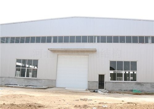 効率的な貯蔵ソリューション 鉄筋構造 倉庫 ローリングドア付き熱浸しガルバン化