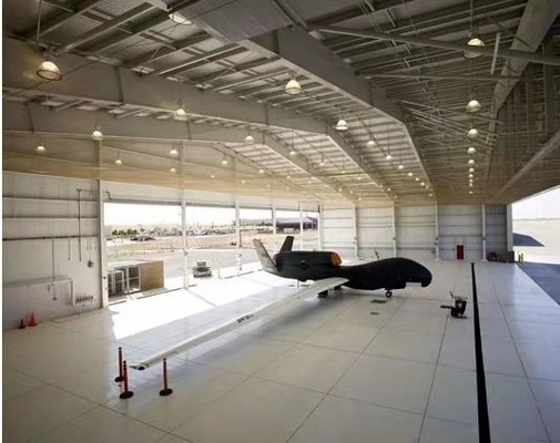 カスタマイズされたQ235 Q345は航空機の格納庫の単一階を組立て式に作った