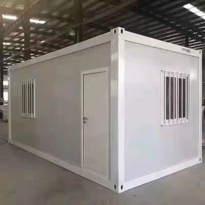 Ecoの友好的な着色されたプレハブの容器の家の広い使用法5800*2400*2896mm